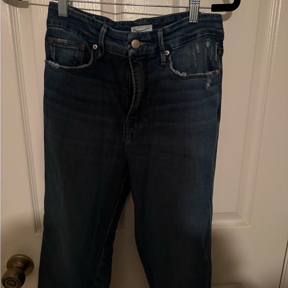 Good American Classic Blue Jeans Excellent Condition Size 6